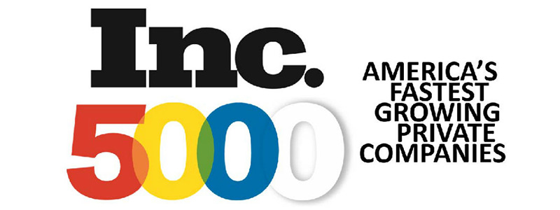 Inc. 5000 List of Fastest Growing Companies