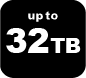 32TB storage capacity