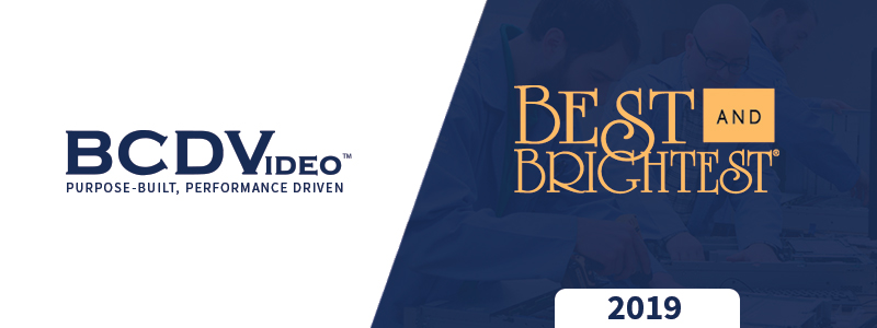 BCDVideo Amongst Chicago’s Best and Brightest Companies to Work For