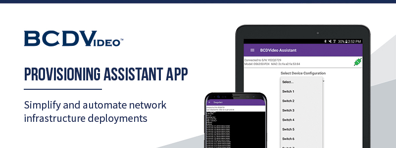 BCDVideo Provisioning Assistant App