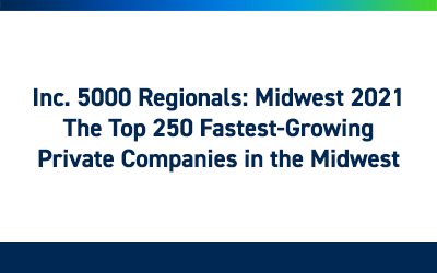 BCD ranks Fastest Growing-Private Companies in the Midwest