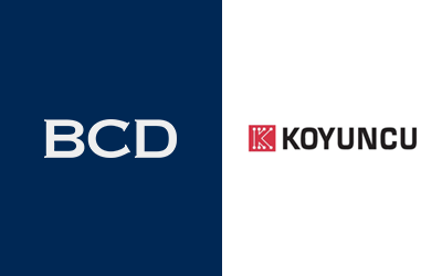 BCD New Distribution Partnership with KOYUNCU and logos