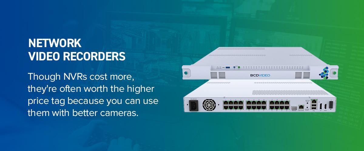 Network video recorders